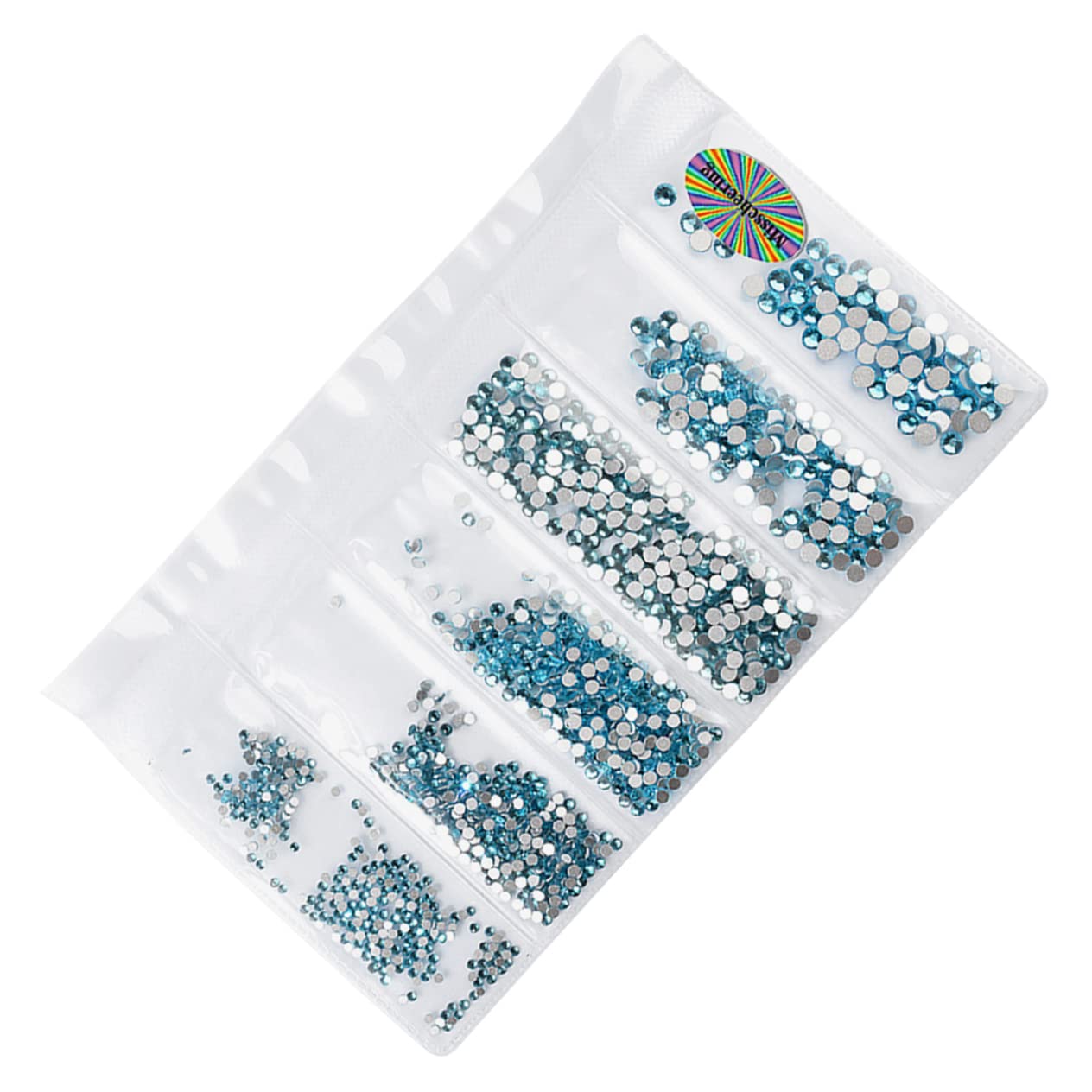1364pcs Flatback Rhinestones for Nail Art - Assorted Colors Nail Decor Crystals, DIY Manicure Accessories, Nail Jewelry Supplies for Professional & Home Use - Perfect for Parties, Weddings, and Special Occasions