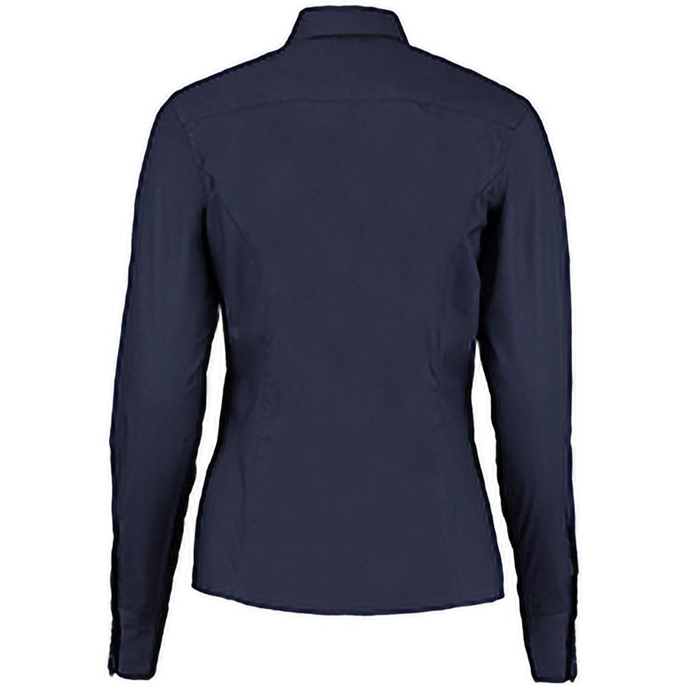 Women's Long Sleeve Business Shirt - Professional Work Blouse for Office, Interview & Formal Occasions - Comfortable & Stylish Workwear for Women