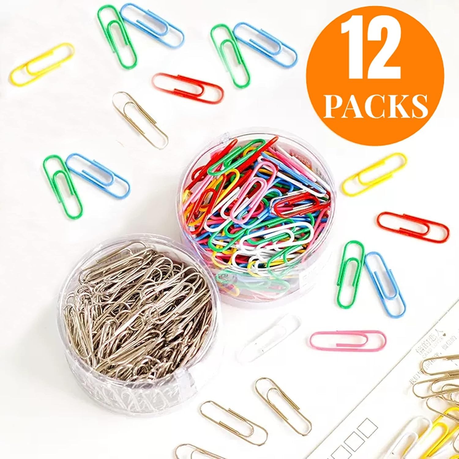 12 Pack Clear Acrylic Round Boxes with Lids - Small Candy Cookie Storage Containers for Easter, Baby Shower Party Favors & Gift Packaging (Great for Sweets, Crafts, Jewelry Display & Party Decorations)