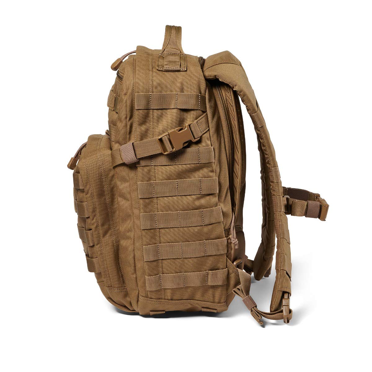 5.11 Tactical Backpack Rush 12 2.0 - Military Molle Pack with CCW & Multiple Compartments | 24L Small Tactical Backpack Style 56561 | Kangaroo Design for Outdoor, Hiking, Camping & Everyday Carry (EDC)