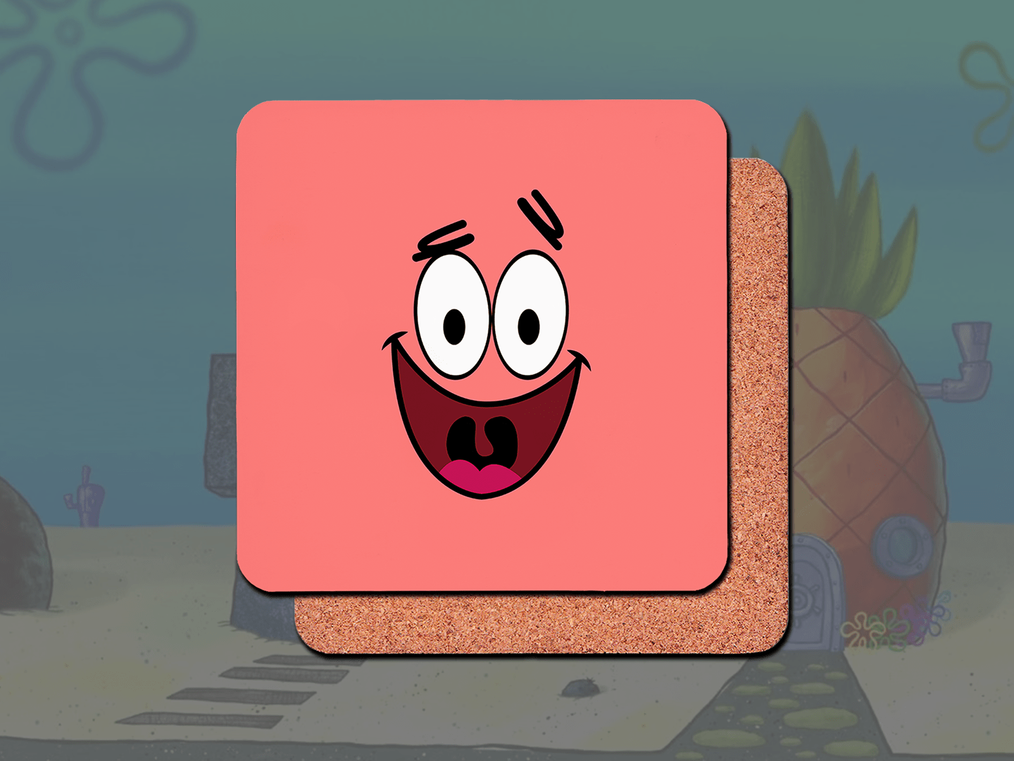 SpongeBob SquarePants Patrick Star Coffee Mug - Funny Cartoon Character Ceramic Cup for Hot & Cold Drinks - Perfect Gift for Fans, Office Use, Home Decor, and TV Show Enthusiasts