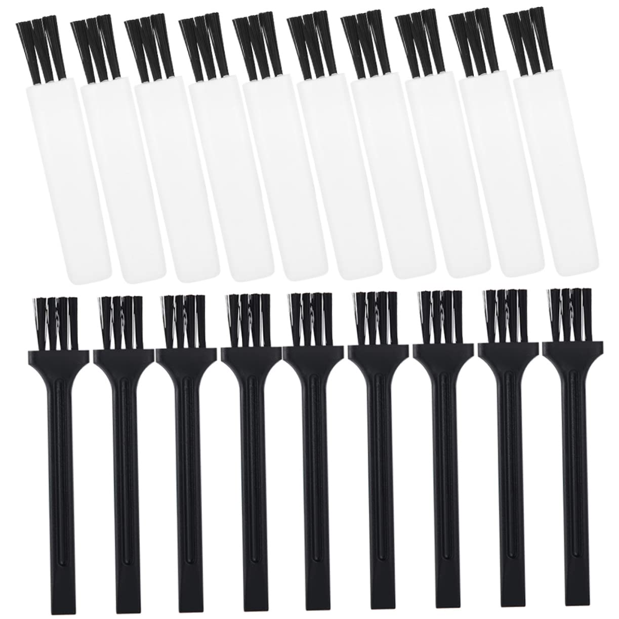 30pcs Electric Razor & Hair Clipper Cleaning Brush Set - Multi-Purpose Keyboard & Grooming Tool Kit - Perfect for Home Salon, Barber Shops & Electronics Maintenance