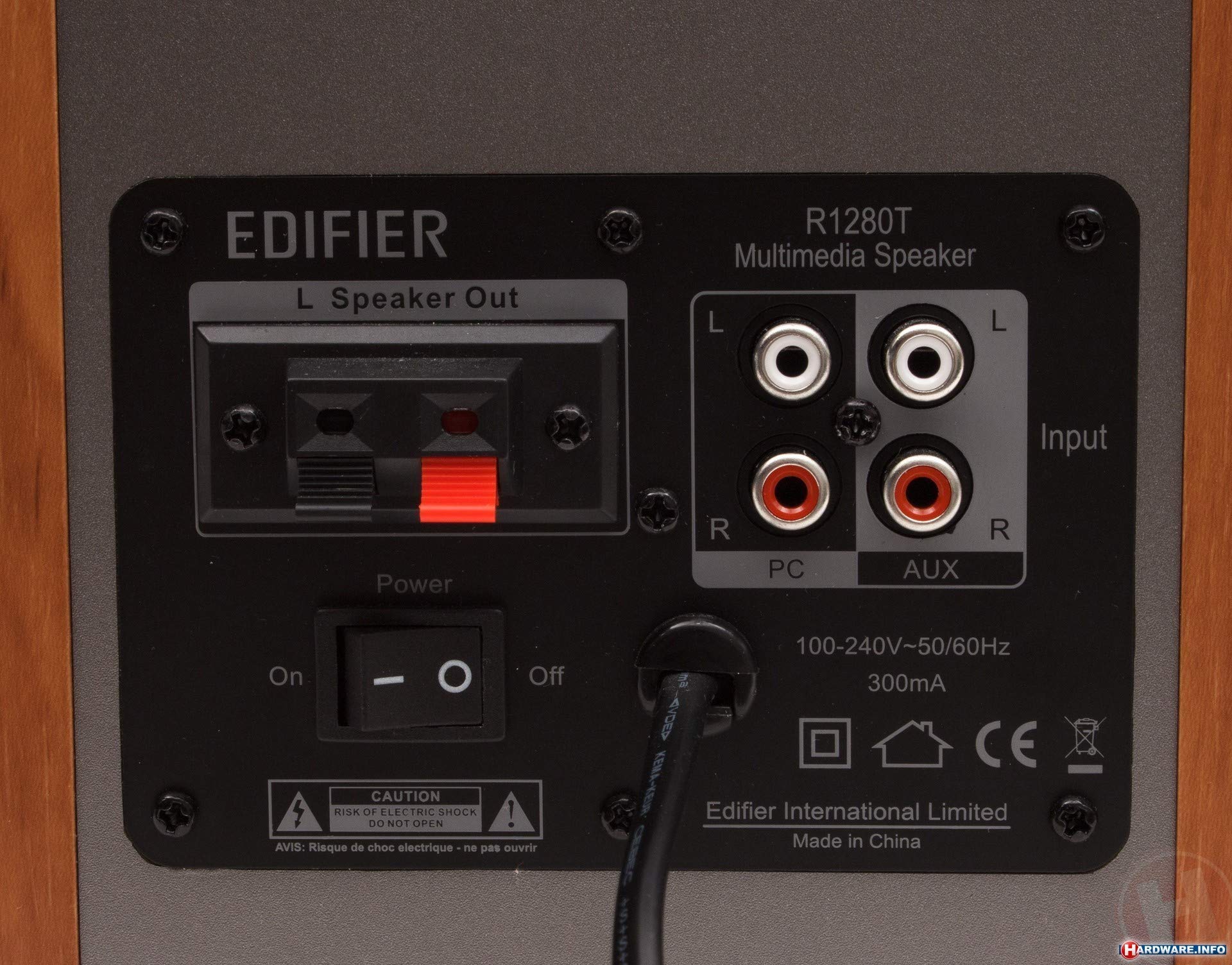 R1280T Active Powered Bookshelf Speakers - 42 Watts RMS, 2 x RCA Inputs - Perfect for Home Audio, Gaming & Music Studios