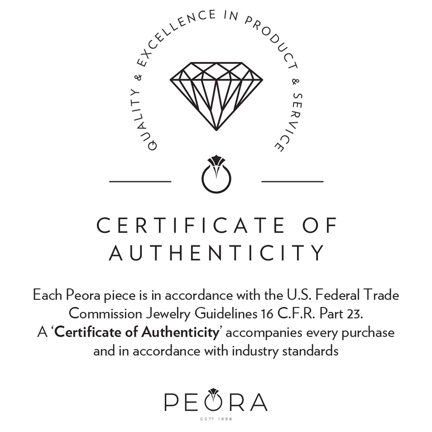 PEORA 14K White Gold Heart Shaped Created Emerald & Diamond Pendant (1 Carat) with Matching Stud Earrings (1.50 Carats) - Elegant Jewelry Set for Valentine's Day, Anniversary & Special Occasion Gifts