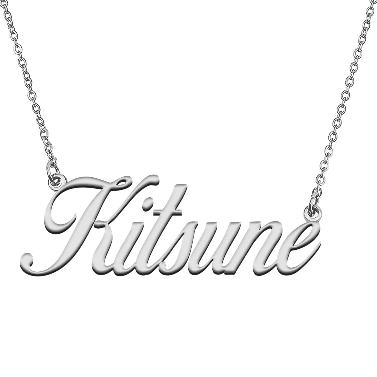 Custom Initial Name Necklace for Women - Personalized Engraved Charm Pendant Jewelry Gift for Her - Perfect for Birthdays, Anniversaries & Valentine's Day