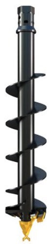 A6 Earth Auger Bits for Planting Trees & Gardening - Heavy Duty Drill Bit for Post Hole Digging, Landscaping & DIY Projects