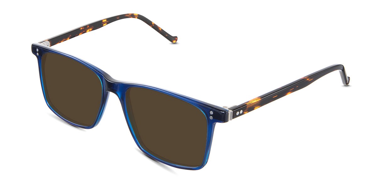 Patrick Men's Polarized Prescription Sunglasses - UV Protection, Anti-Glare for Driving, Fishing & Outdoor Activities