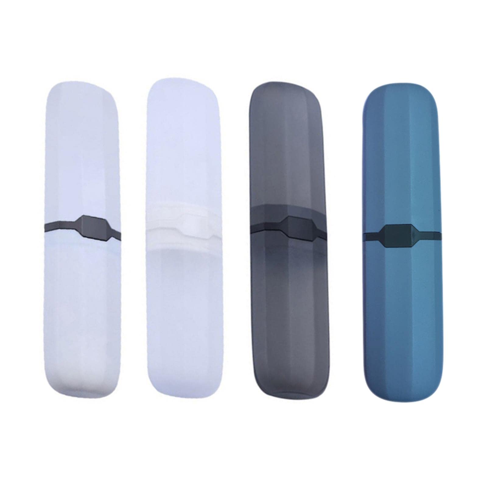 Portable Wheat Straw Toothbrush Case - Travel & Outdoor Storage
