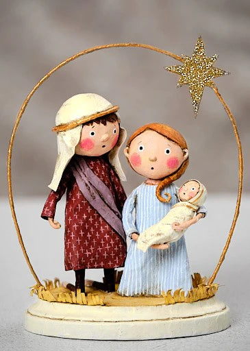 Lori Mitchell A Child is Born Nativity Figurine - 2024 New Christmas Decoration for Home, Church & Holiday Display