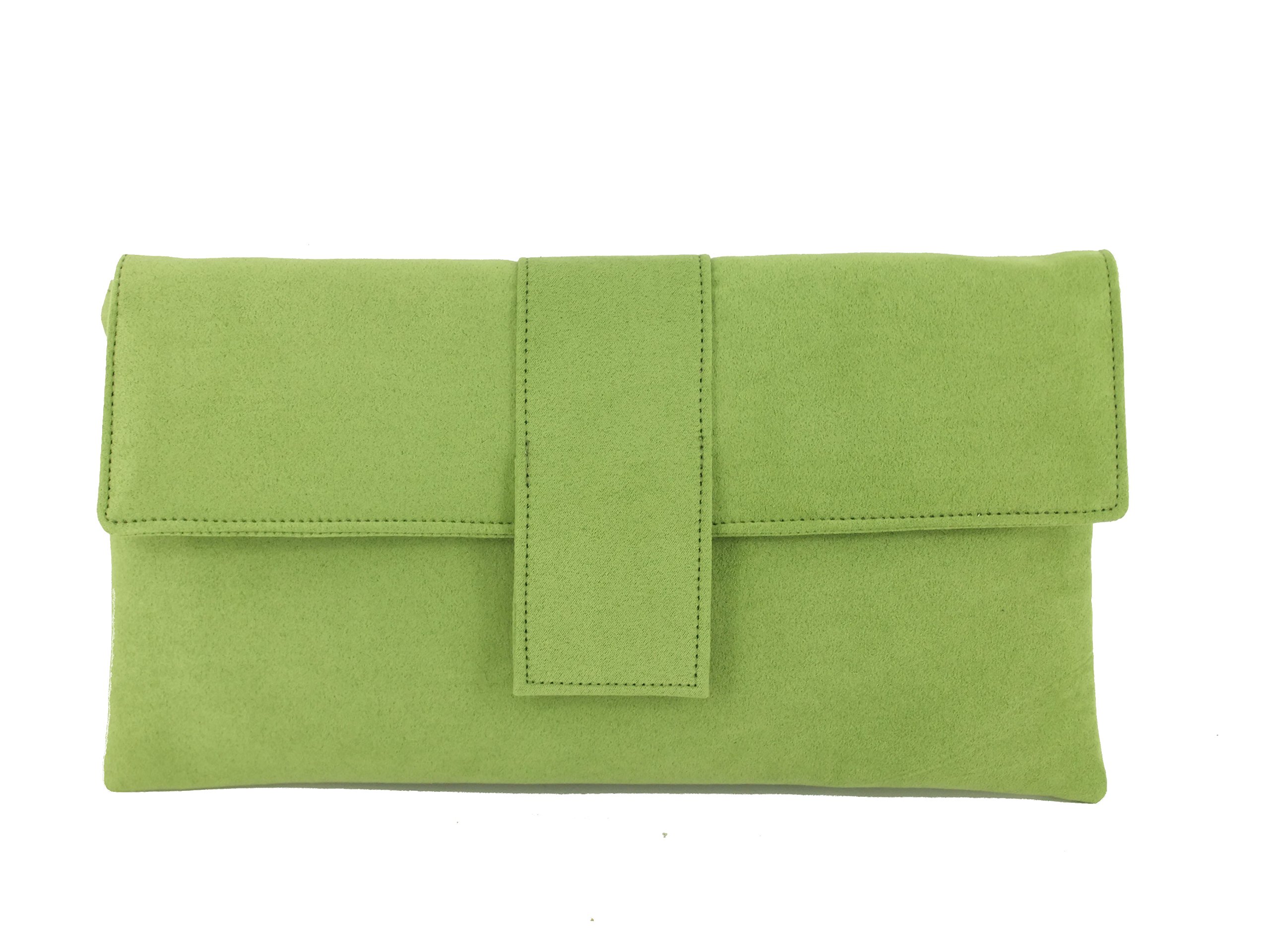 Elegant Faux Suede Clutch Shoulder Bag for Women - Perfect for Wedding, Party, Prom & Evening Events | Stylish Crossbody Purse for Special Occasions