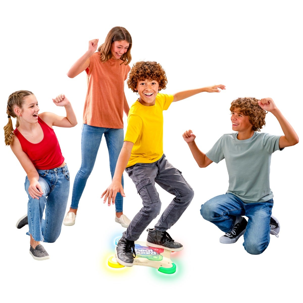 Beat Board™ Balance Game - Fun Wooden Balance Board for Kids & Adults - Perfect for Indoor Play, Yoga, Fitness & Therapy Exercises