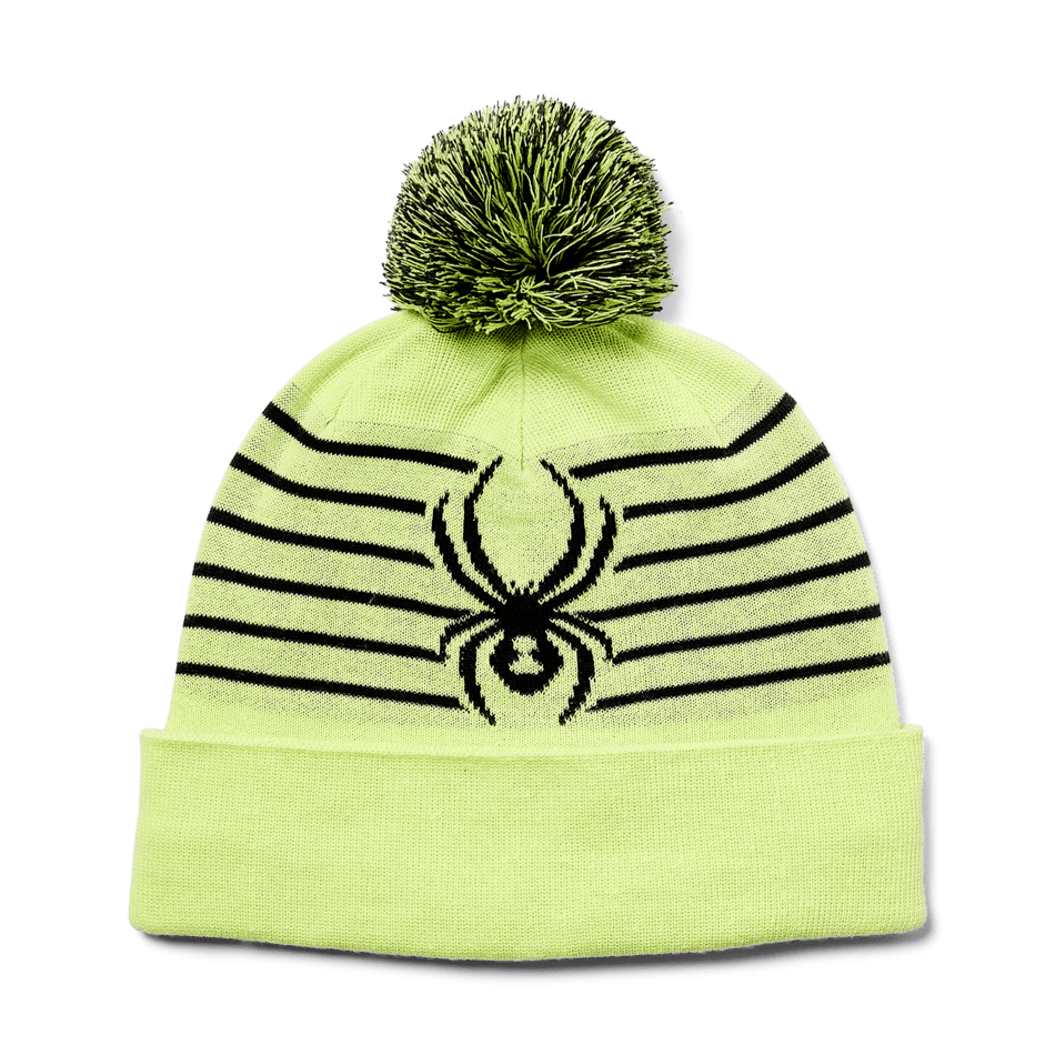 Spyder 2024 Kids' Winter Beanie - Warm Fleece Lined Icebox Hat for Boys & Girls - Perfect for Skiing, Snowboarding & Cold Weather Activities