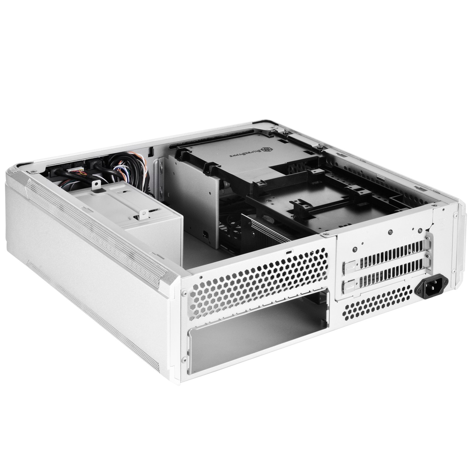 Silverstone SST-FTZ01S Premium Mini-ITX PC Gaming Case - Compact Aluminum Chassis for High Performance Gaming Rigs | Perfect for Small Space Setups & Home Office Battlestations