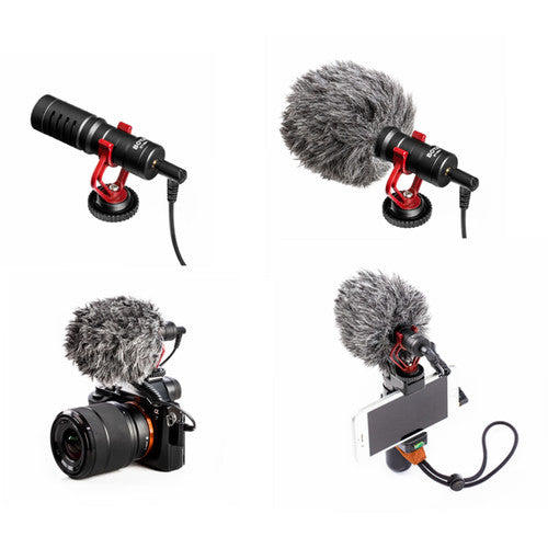 BOYA BY-MM1 Mini Cardioid Condenser Microphone for Podcasting, Streaming & Recording - Professional Studio Mic with Clear Sound for YouTube, Gaming & Voice Overs