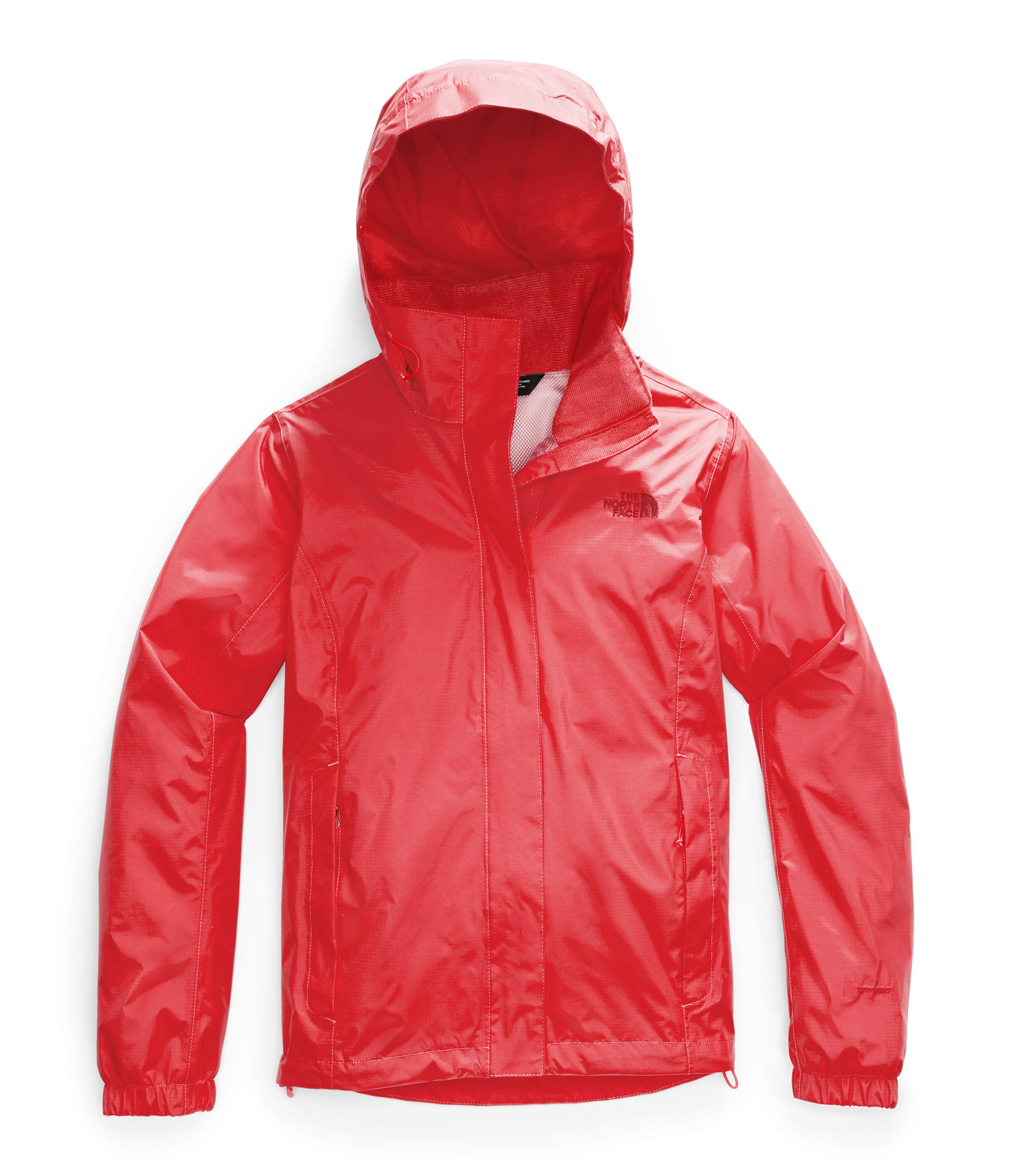 The North Face Women's Resolve 2 Waterproof Rain Jacket - Lightweight Windproof Hooded Shell for Hiking & Outdoor Activities (Standard & Plus Sizes)