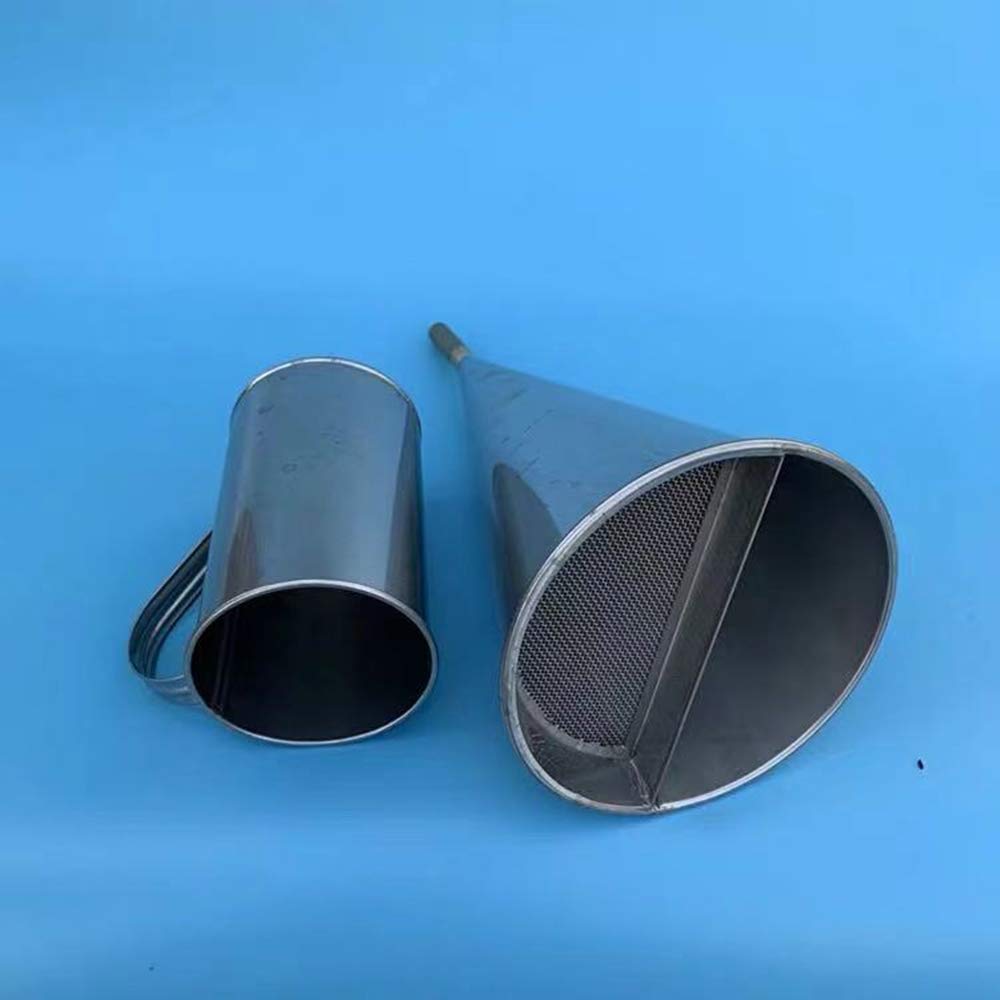 Premium Stainless Steel Martensite Funnel Viscometer - High Accuracy Viscosity Testing for Industrial & Laboratory Use | Ideal for Oil, Paint, and Chemical Applications