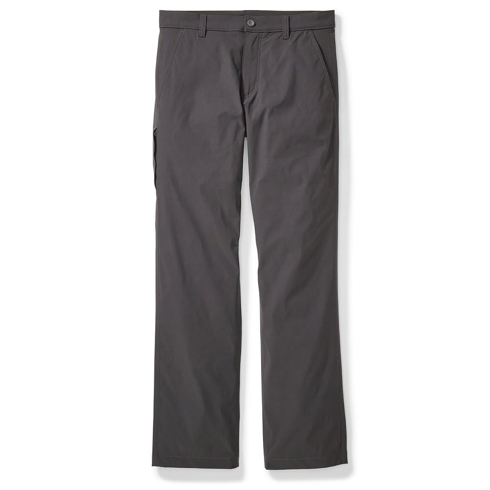 Eddie Bauer Men's Horizon Guide Chino Pants - Comfortable Stretch Travel & Outdoor Pants for Hiking, Work & Casual Wear