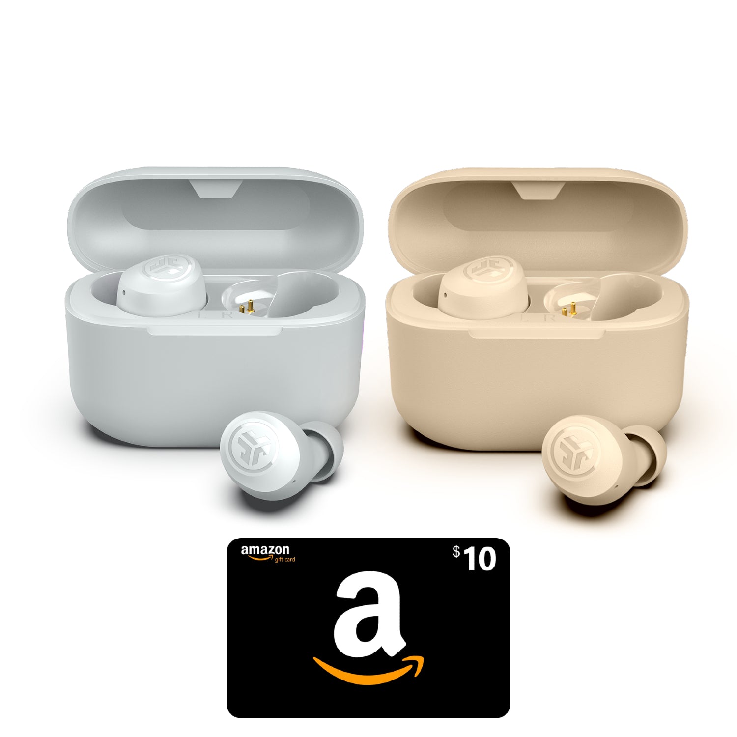 Go Pop+ & Tones+ Wireless Earbuds Bundle - Premium Bluetooth Headphones Gift Set for Running, Workout & Travel