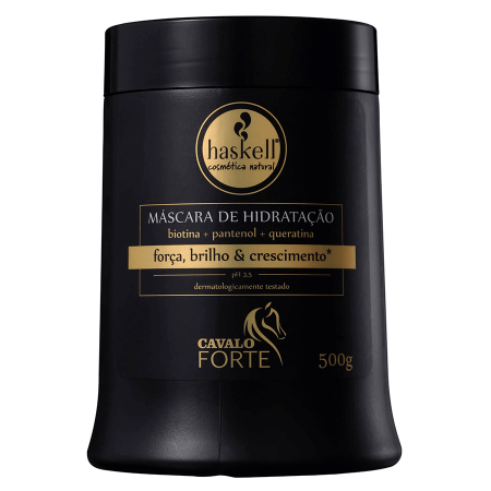 Cavalo Forte Strong Horse Treatment Strength Bright Growth Mask 500g - Deep Conditioning for Healthy Mane & Tail - Perfect for Show Horses, Daily Grooming & Equine Care