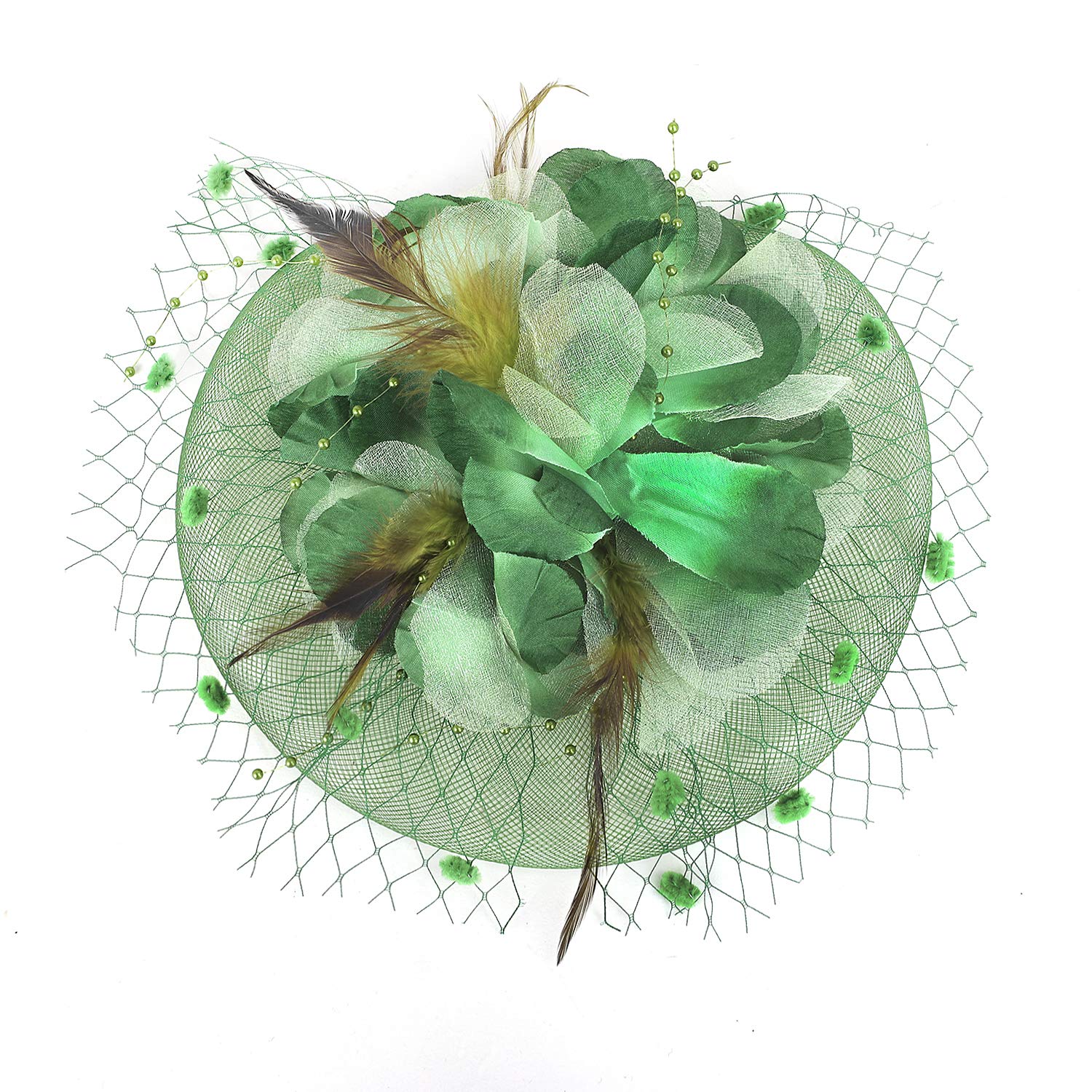 Elegant Women's Hair Fascinator Hats for Cocktail Parties, Tea Parties & Church Events - Kentucky Derby Style Headpieces for Weddings & Special Occasions