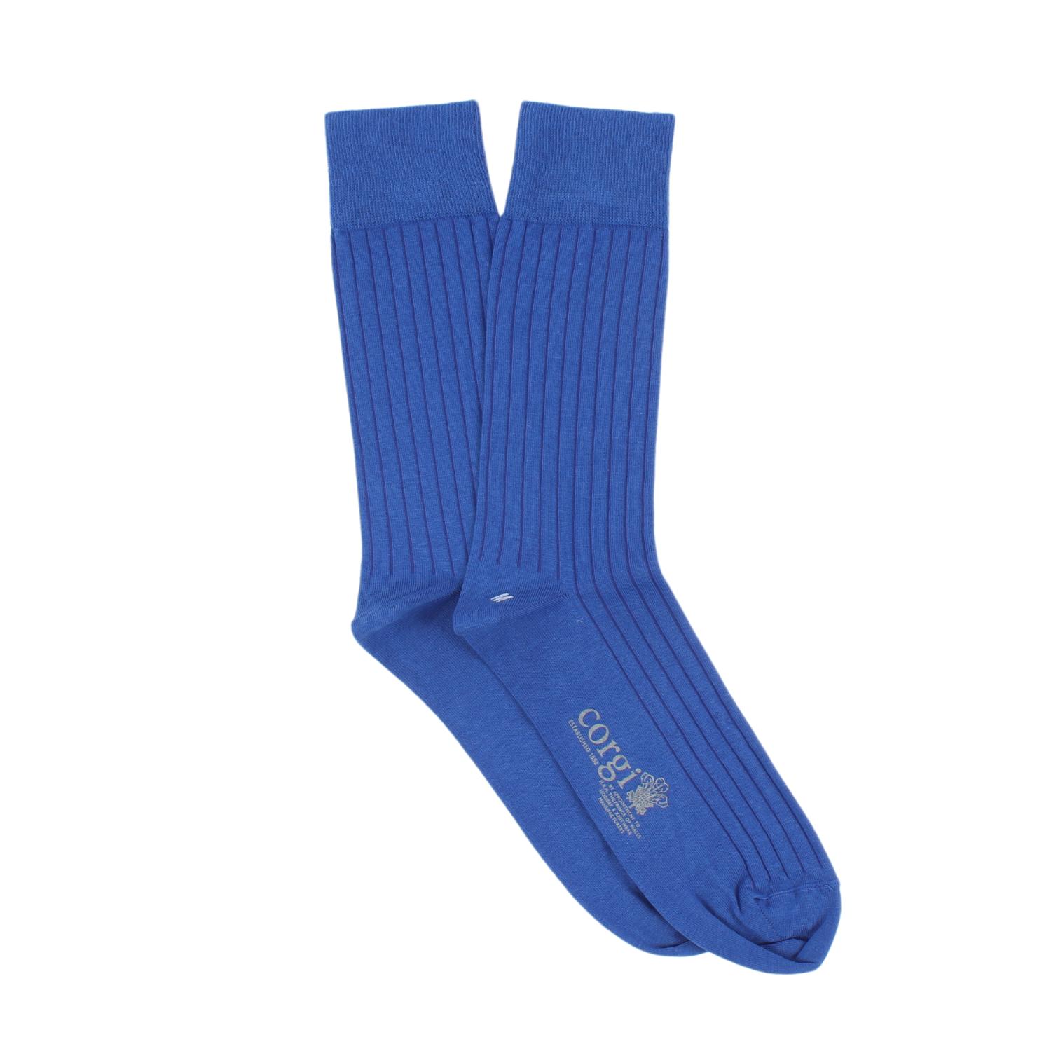 Brecon Ribbed Cotton Socks for Men - Soft & Comfortable Casual & Dress Socks - Perfect for Work, Travel & Everyday Wear