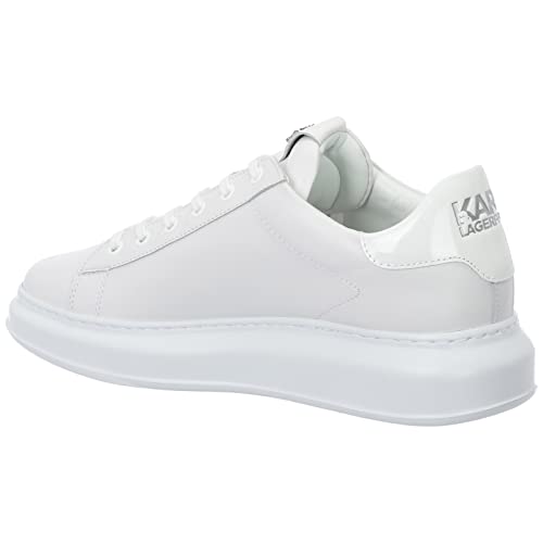 Karl Lagerfeld Men's K/ikonik Kapri Sneakers in White - Stylish & Comfortable Casual Shoes for Everyday Wear, Work & Travel