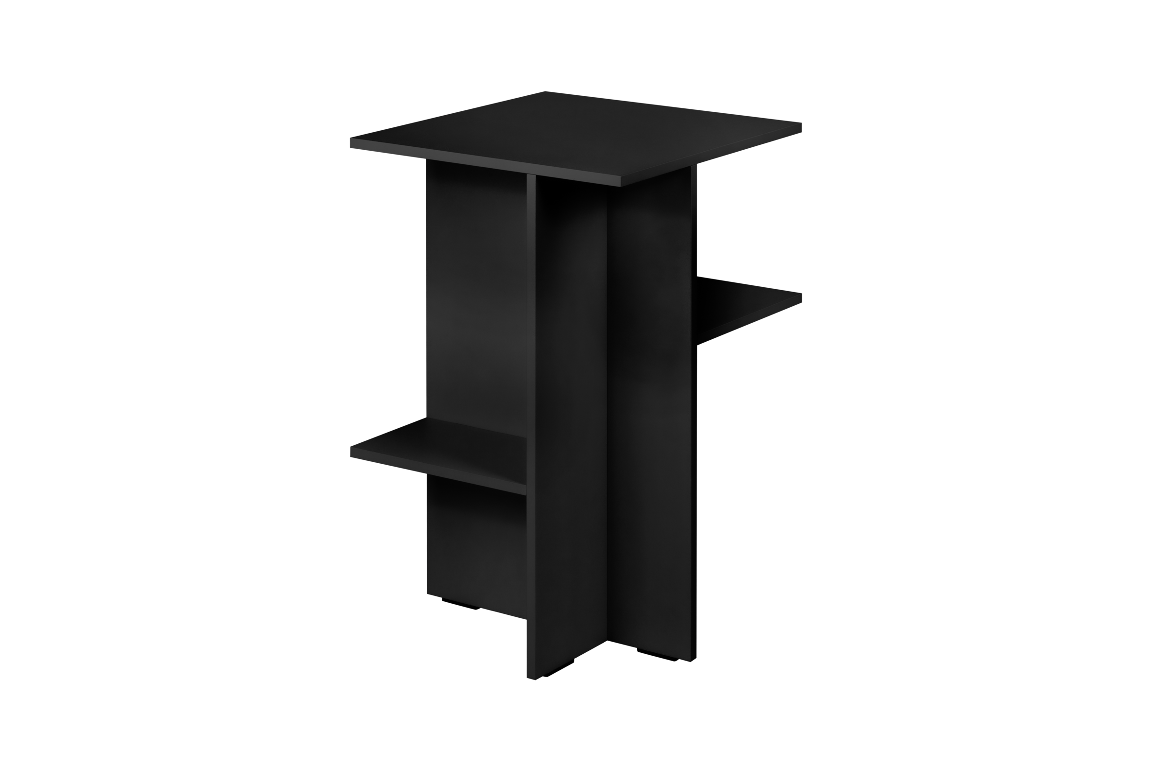 Modern Atik Bedside Table - Nightstand with Storage Shelf, Wooden End Table for Bedroom - Perfect for Small Spaces, Apartment Living & Home Decor