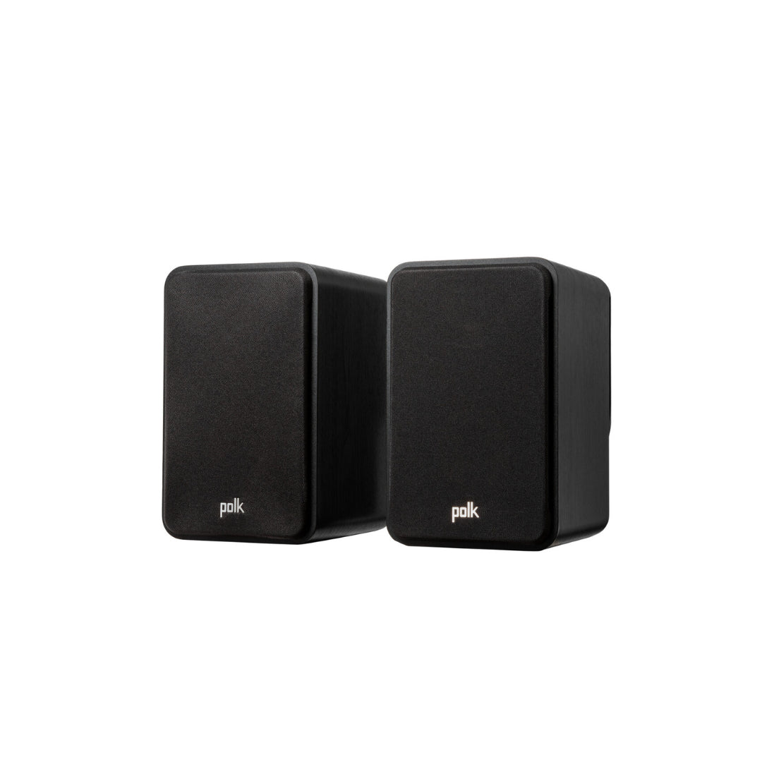 Polk Signature Elite ES15 Compact Bookshelf Speakers - High Fidelity Sound for Home Theater, Gaming & Music (Pair) - Perfect for Small Spaces & Desktop Setups