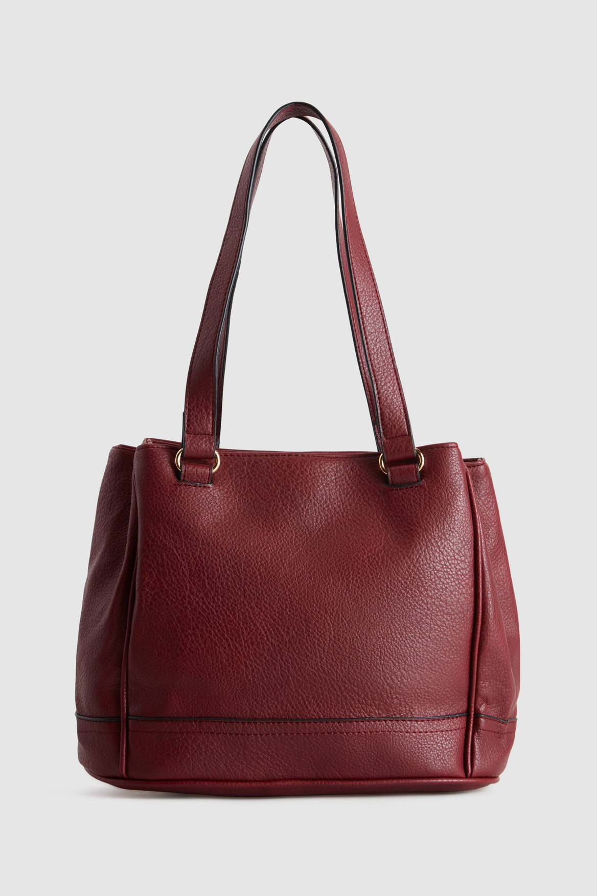 Stylish Zip Pocket Panel Tote Bag for Women - Large Capacity Fashion Shoulder Bag for Work, Travel & Shopping | Water-Resistant & Durable