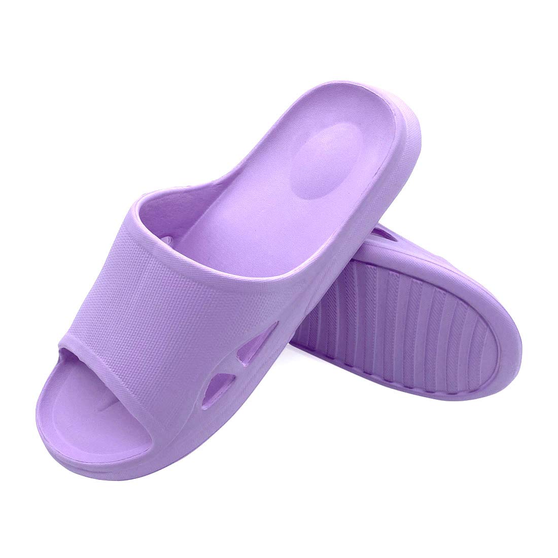 LM Women's Non-Slip Shower Slippers - Comfortable Bathroom Sandals, House Slippers for Home, Dorm & Spa - Perfect for Bath, Poolside & Indoor Use