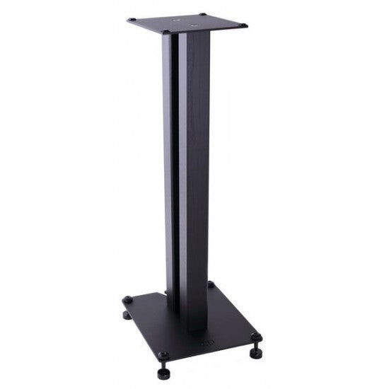 Custom Design SQ402 Wood Speaker Stands - Premium Adjustable Height for Bookshelf & Floor Speakers - Perfect for Home Theater, Studio & Audiophile Setups