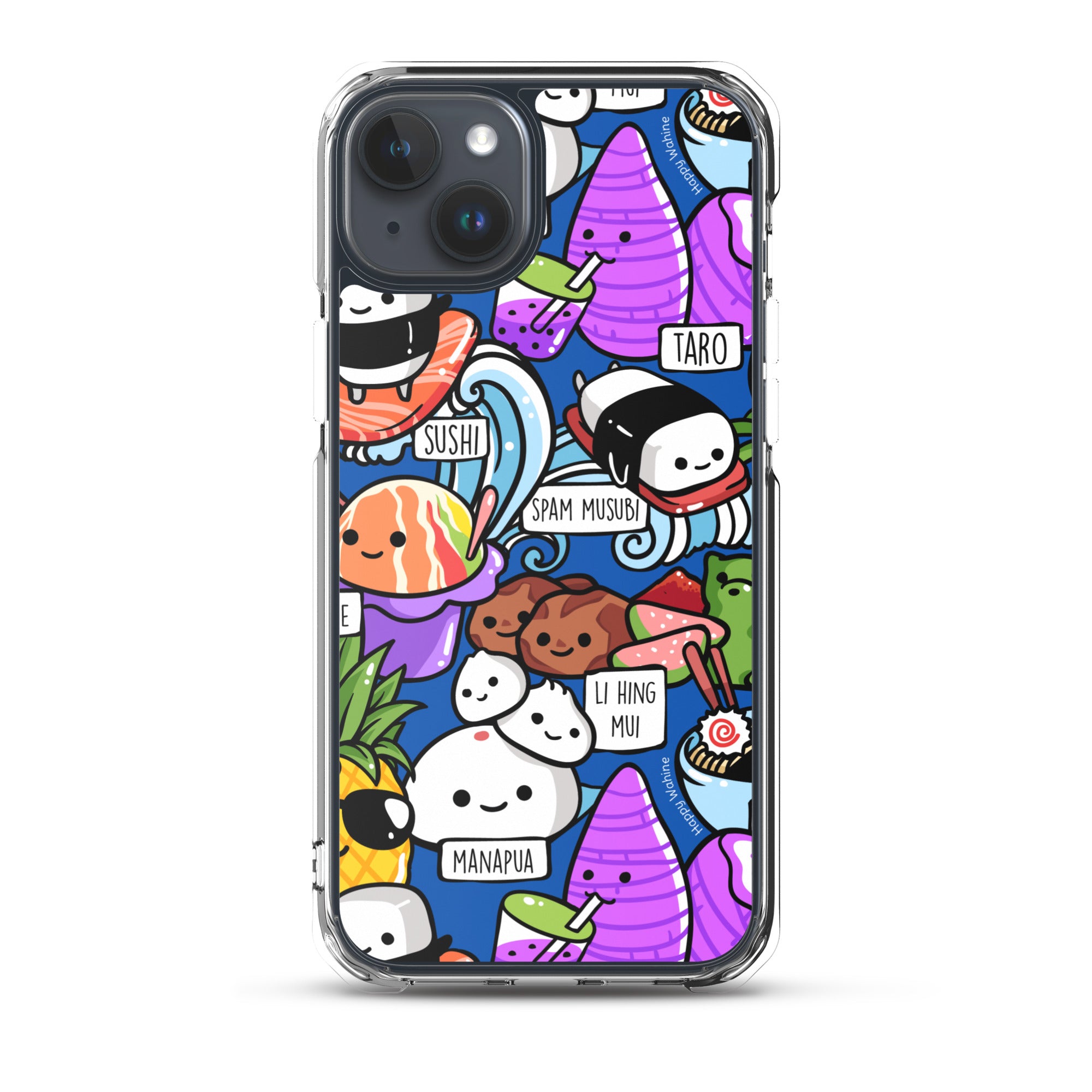 Premium Clear iPhone Case with Craving Hawaii Blue Design - Slim Protective Cover for iPhone [Models] - Perfect for Everyday Use, Travel & Outdoor Activities