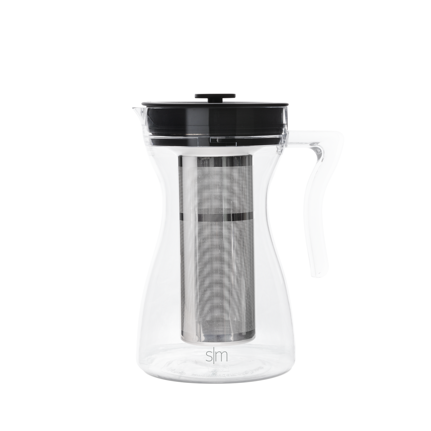 Premium Hugo Cold Brew Maker - Iced Coffee Maker with Glass Carafe & Stainless Steel Filter - Perfect for Home, Office & Outdoor Use