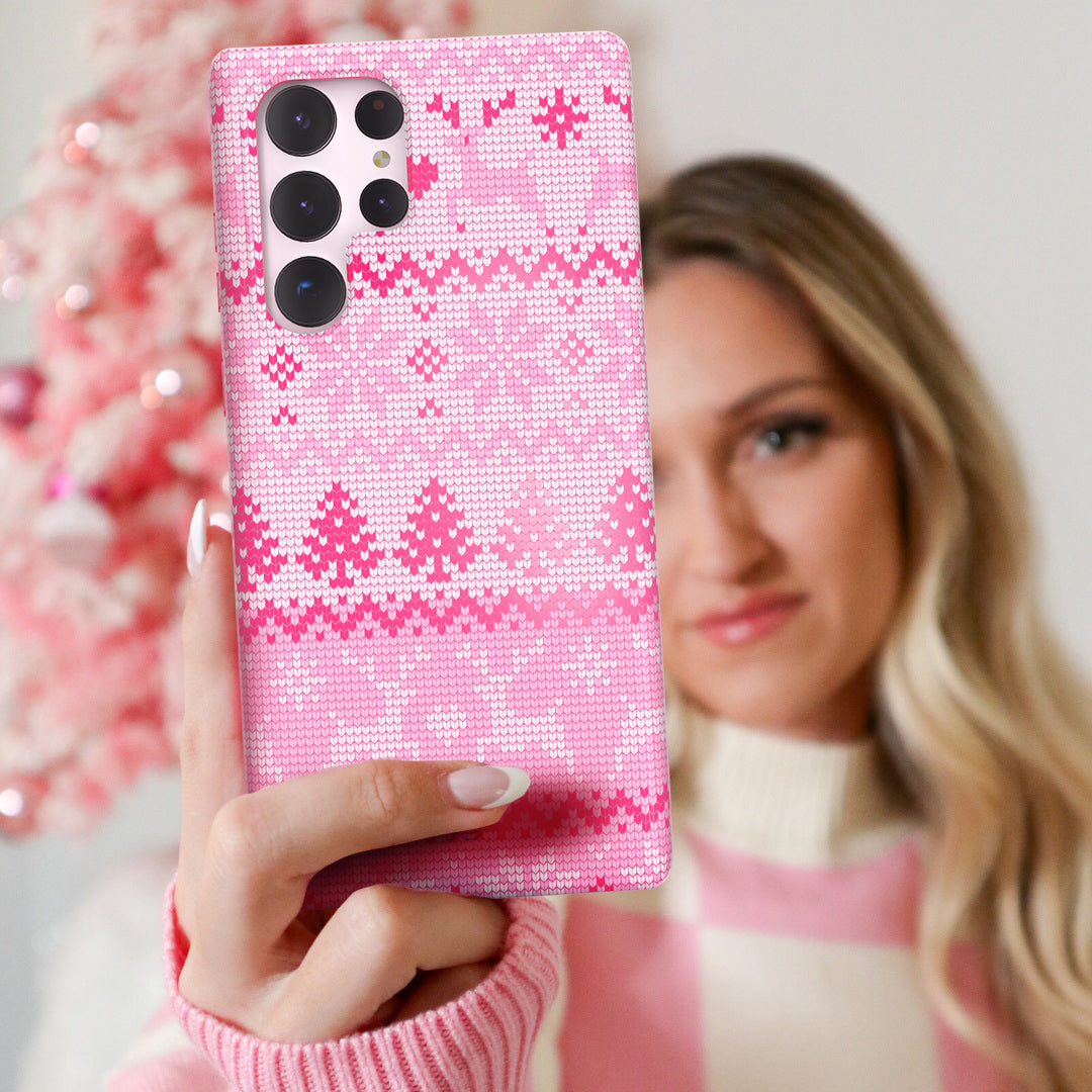 Bubble Gum Sweater Samsung Phone Case - Trendy Soft Silicone Cover for Samsung Galaxy S21/S20/Note 20 - Cute Kawaii Aesthetic for Girls & Teens - Perfect for School, Work & Everyday Use