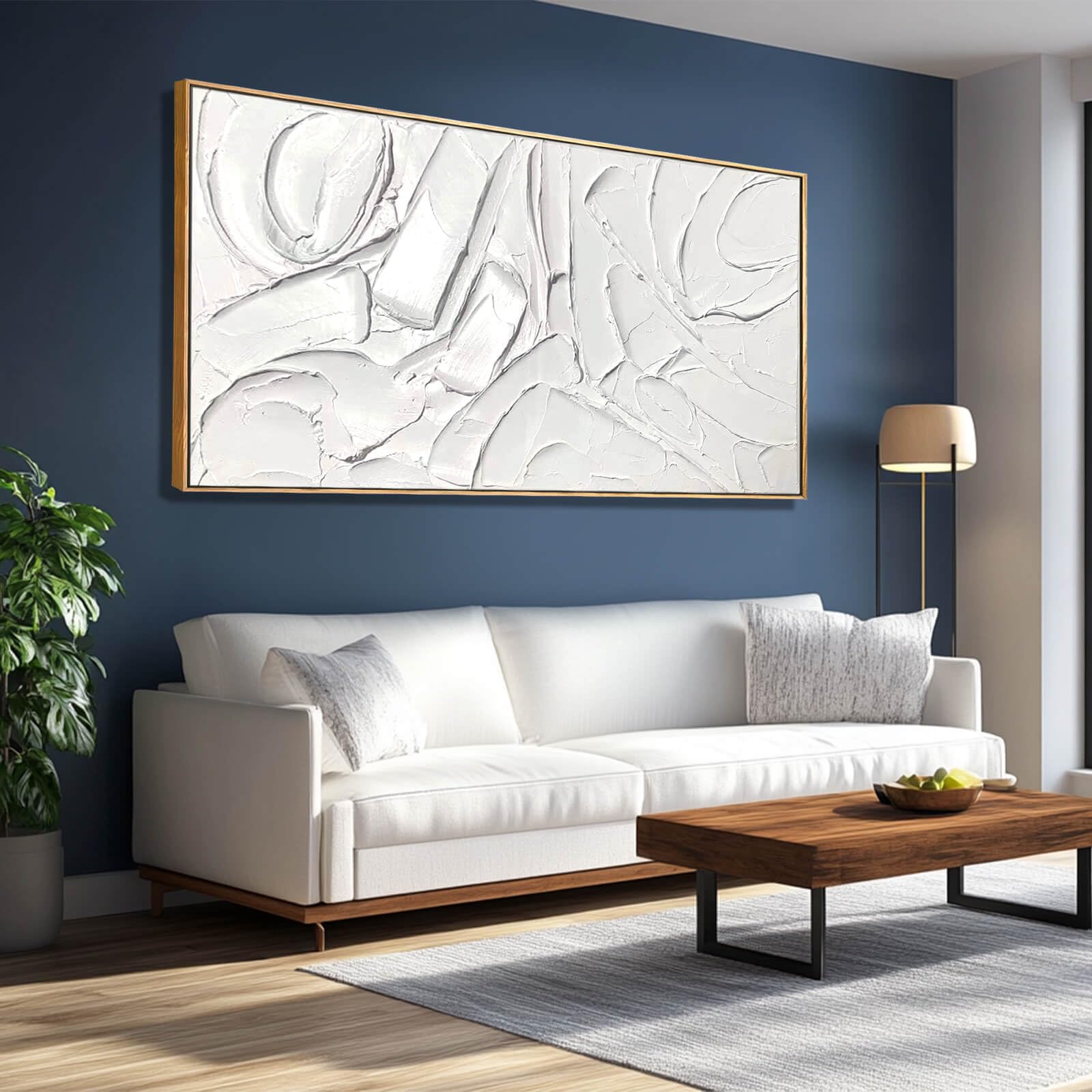 Abstract Oil Painting on Canvas - 24