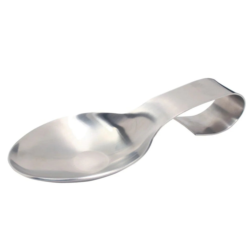 Cuisinox Premium Stainless Steel Spoon Rest - Heat Resistant Kitchen Utensil Holder for Cooking, Serving & Dining - Perfect for Stovetop, Countertop & Table Use