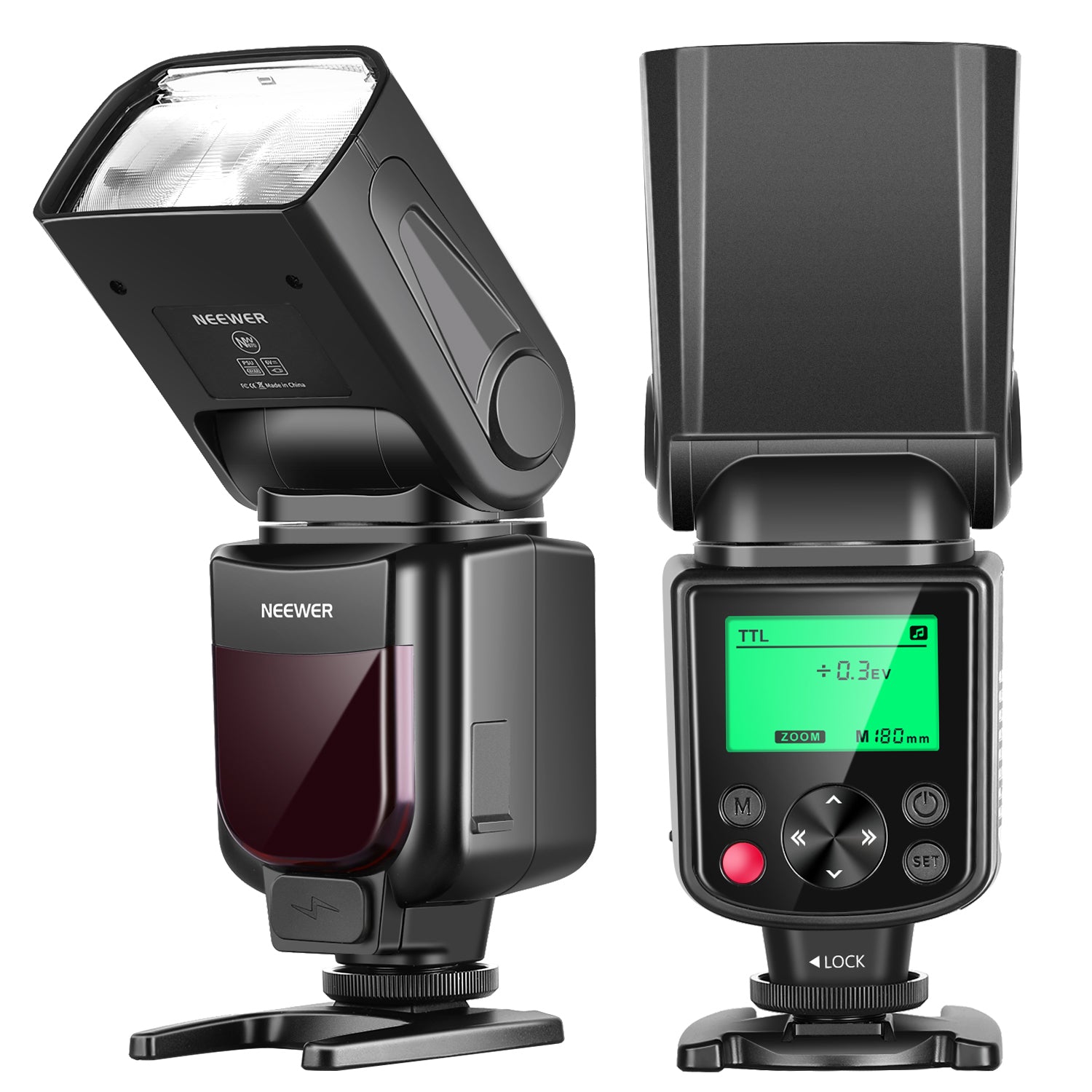 NEEWER NW670 TTL Speedlite Flash for Canon DSLR Cameras - Professional Photography Lighting for Portraits, Weddings & Events