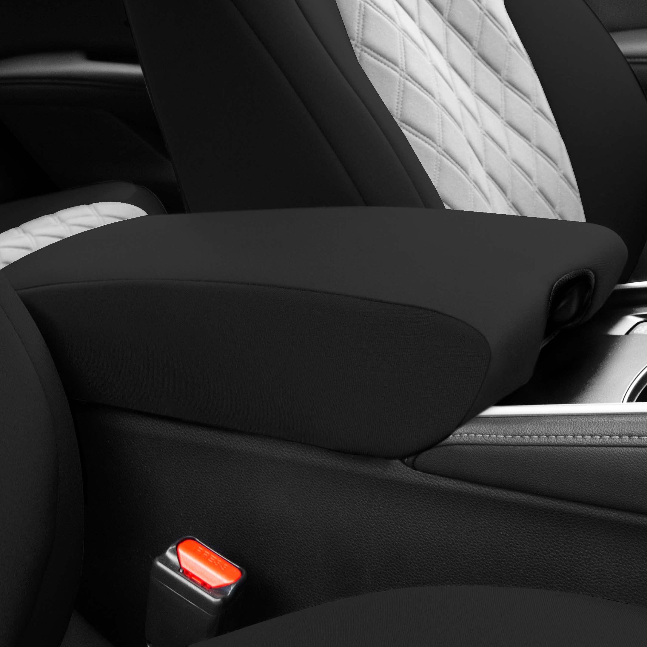 FH Group Custom Fit Seat Covers for 2018-2022 Honda Accord (Touring/Sport/EX/EX-L) - Waterproof Neoprene Front Seat Covers Set in Gray - Perfect for Daily Commuting, Road Trips & Car Protection