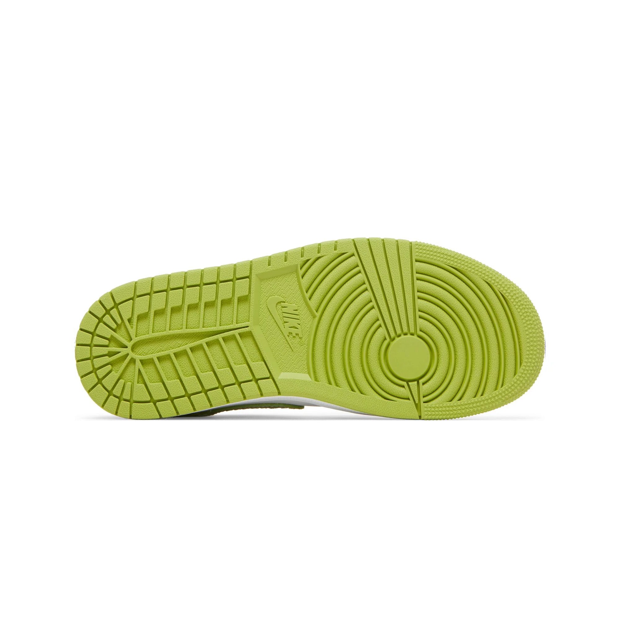 Air Jordan 1 Mid 'Green Python' Women's Basketball Shoes (2022) - Stylish Sneakers for Casual Wear, Gym & Street Fashion