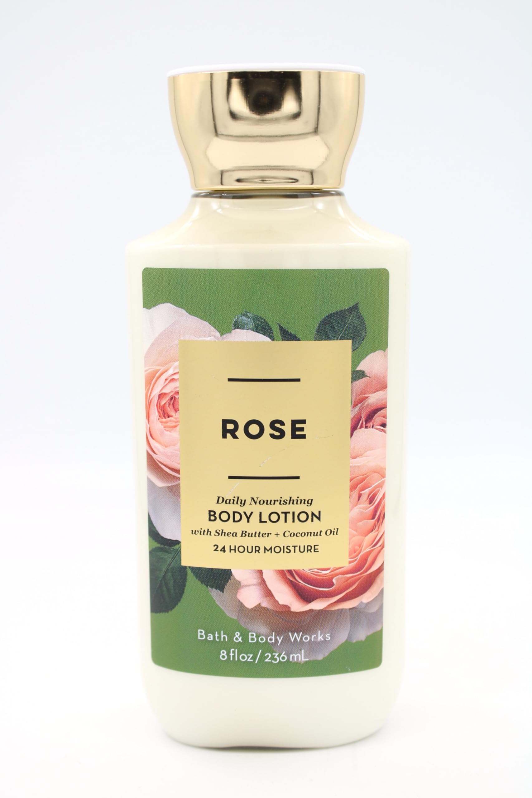 Rose Scented Daily Nourishing Body Lotion - 8 fl oz Moisturizing Cream for Dry Skin | Bath & Body Care for Women & Men | Perfect for After Shower Hydration & Nighttime Skincare Routine