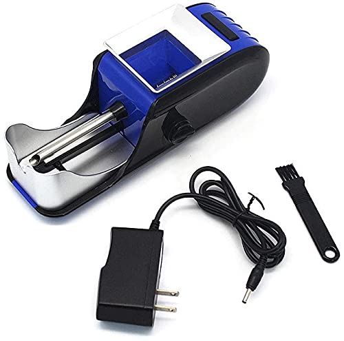 BDRSLX Automatic Electric Cigarette Rolling Machine - Tobacco Injector & Maker with Roller | Fast & Easy DIY Cigarette Making | Perfect for Home Use & Travel (Buy One, Get One Free)