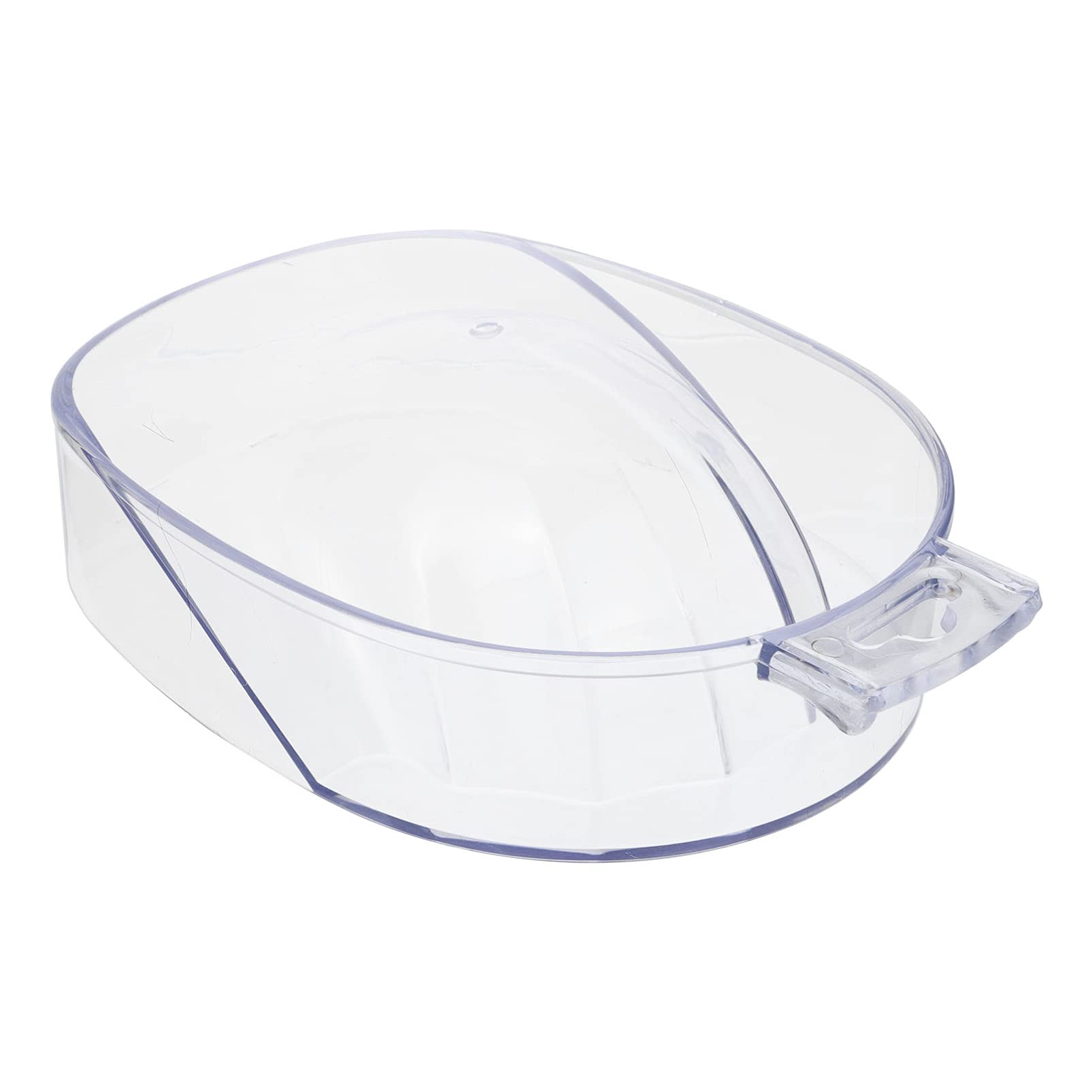 Professional Nail Soaking Bowl for Manicure & Pedicure - Acrylic Nail Polish Remover Soak Tray with Deep Design - Perfect for Nail Salons, Home Spa, and DIY Nail Art - Essential Nail Care Tool for Gel & Dip Powder Removal