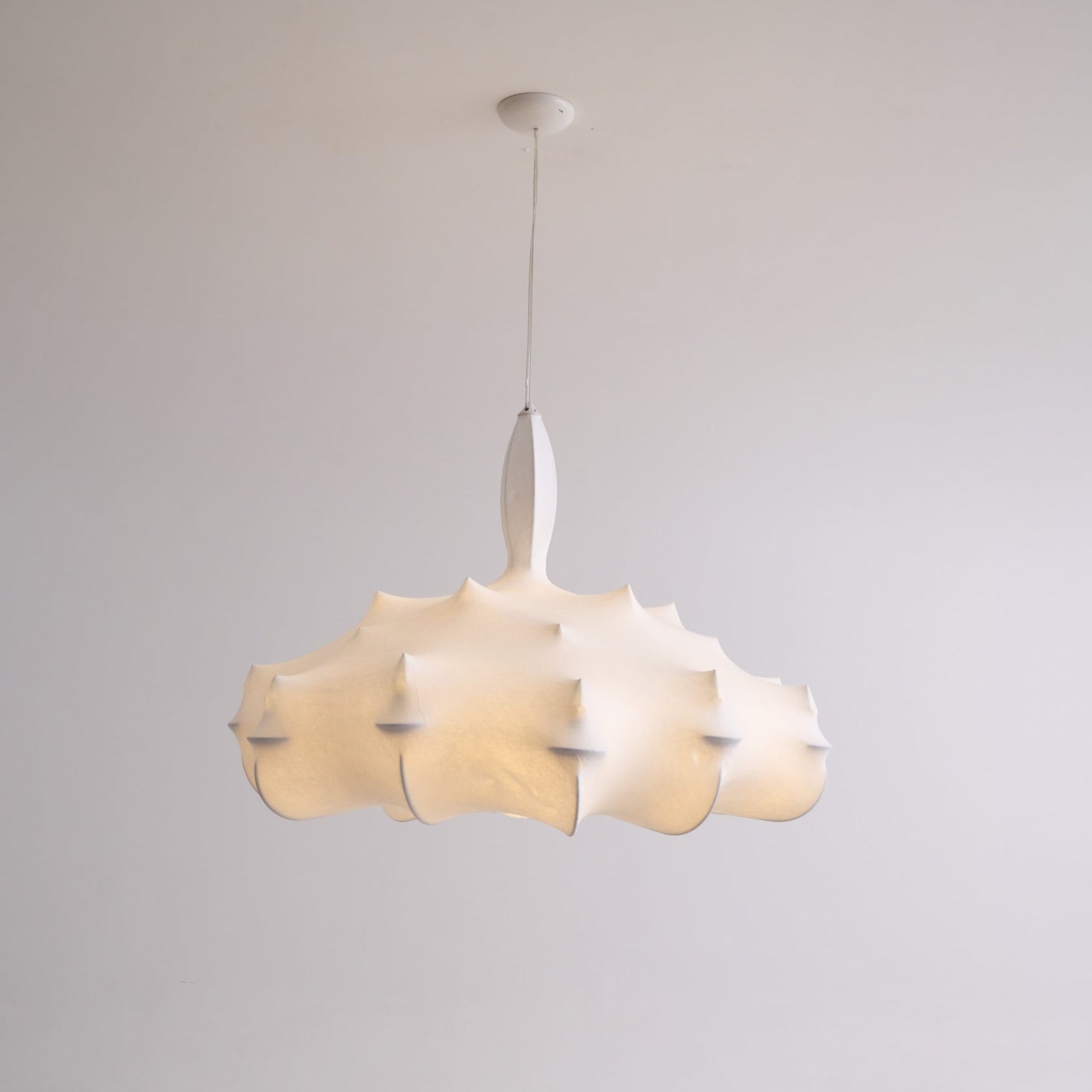Cocoon Bloom Pendant Light - Modern Handwoven Rattan Hanging Lamp for Dining Room, Bedroom, or Living Room Decor