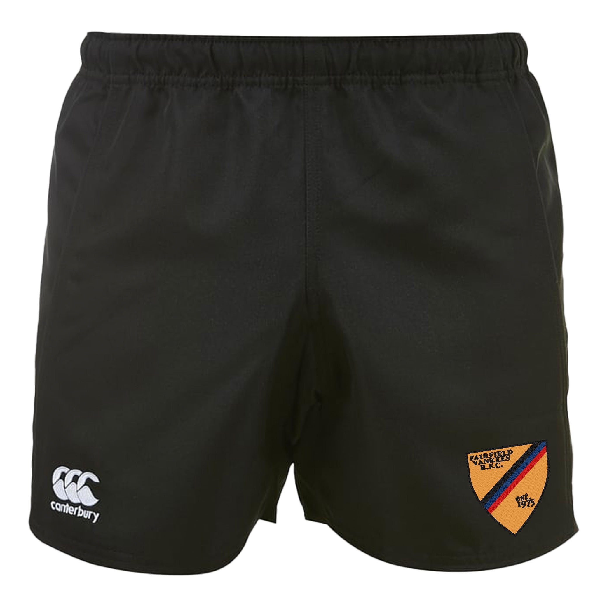 Fairfield Yankees RFC CCC Advantage Rugby Shorts - Men's Breathable Quick-Dry Sports Shorts for Rugby, Training & Gym Workouts