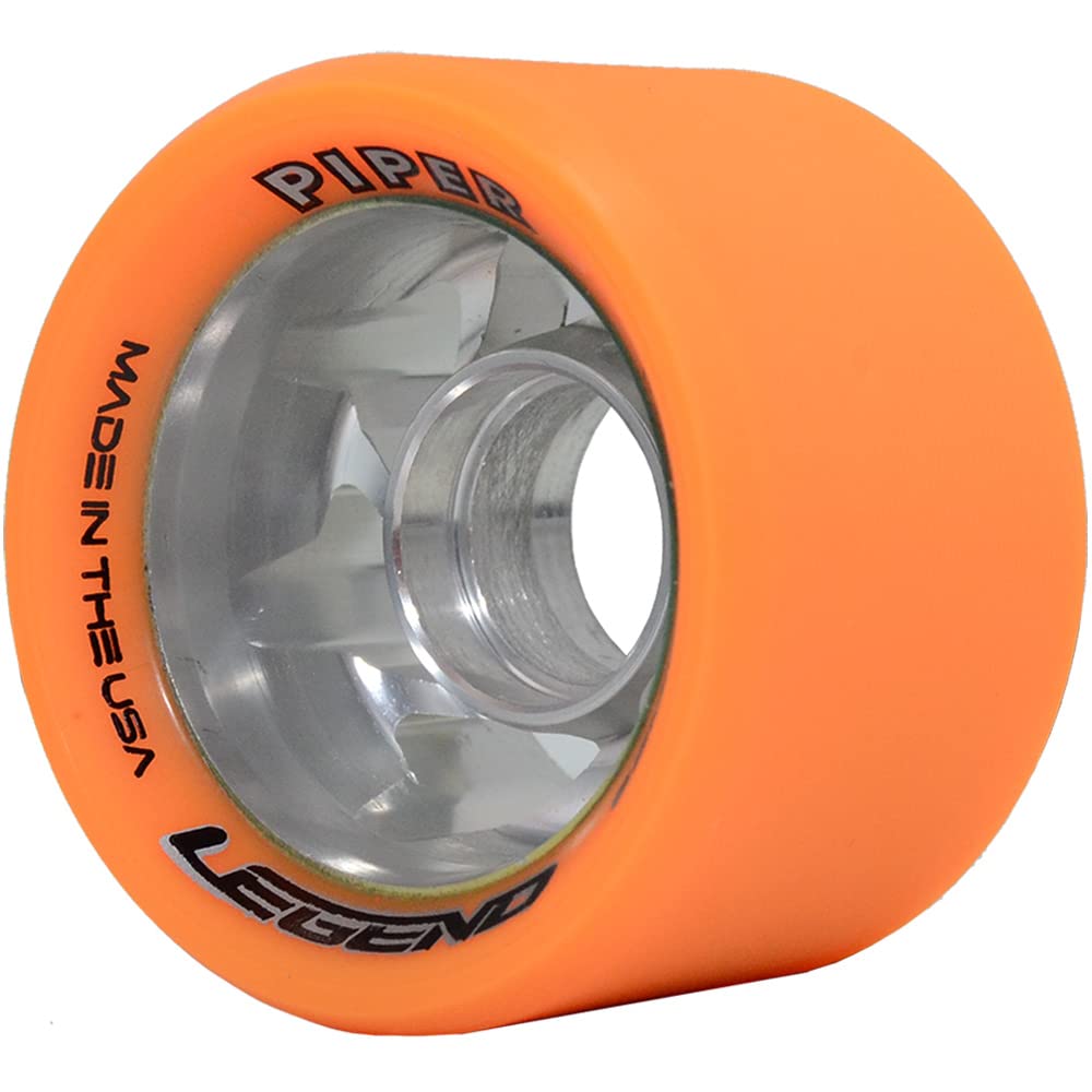 Piper Legend Indoor Speed Skating Quad Race Wheels - High Performance Roller Derby Wheels for Competitive Skaters - Perfect for Indoor Rinks, Roller Derby Tracks & Speed Skating Training