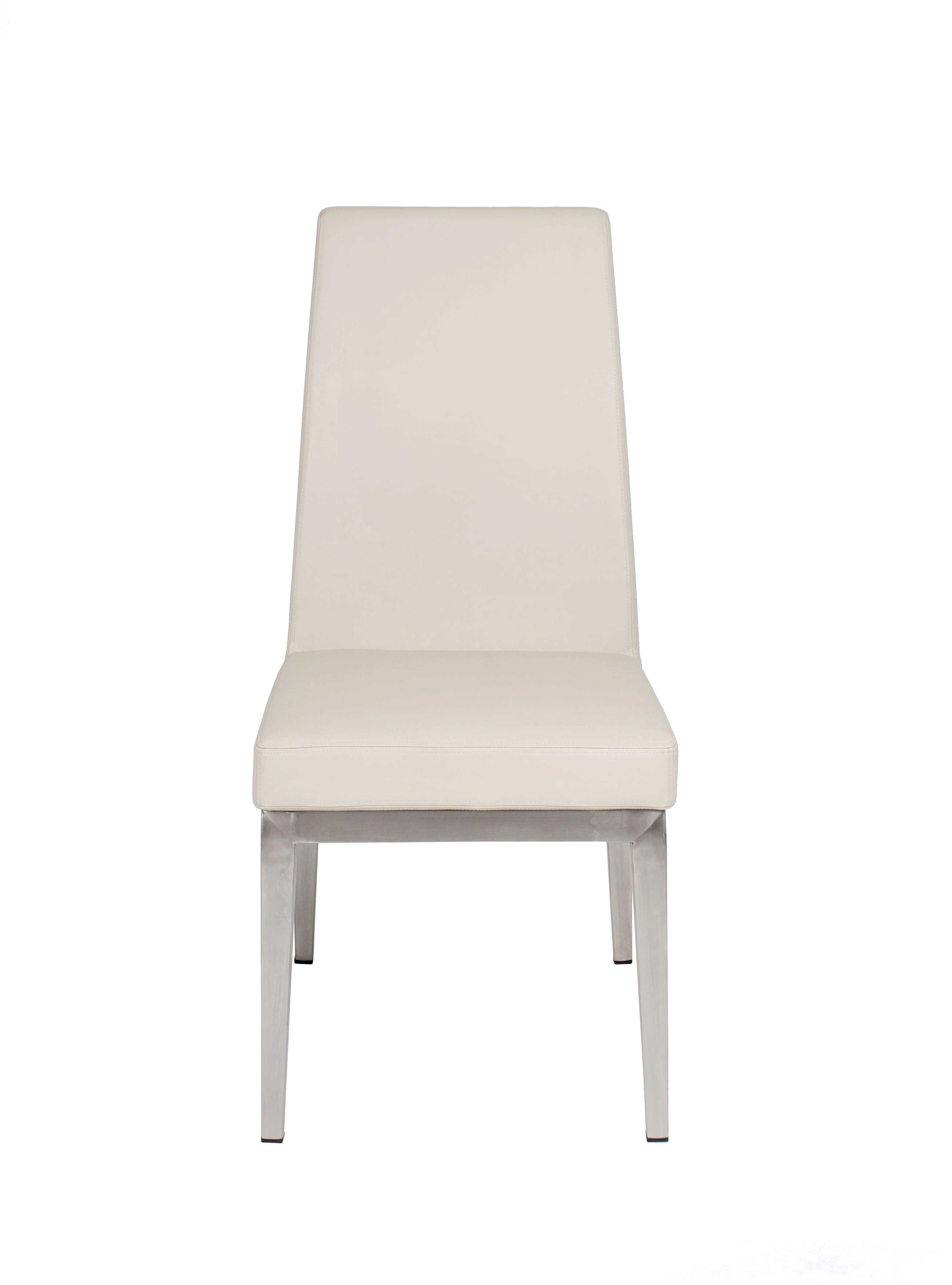 Erika Cream Upholstered Chair - Modern Accent Seating for Living Room, Bedroom & Office