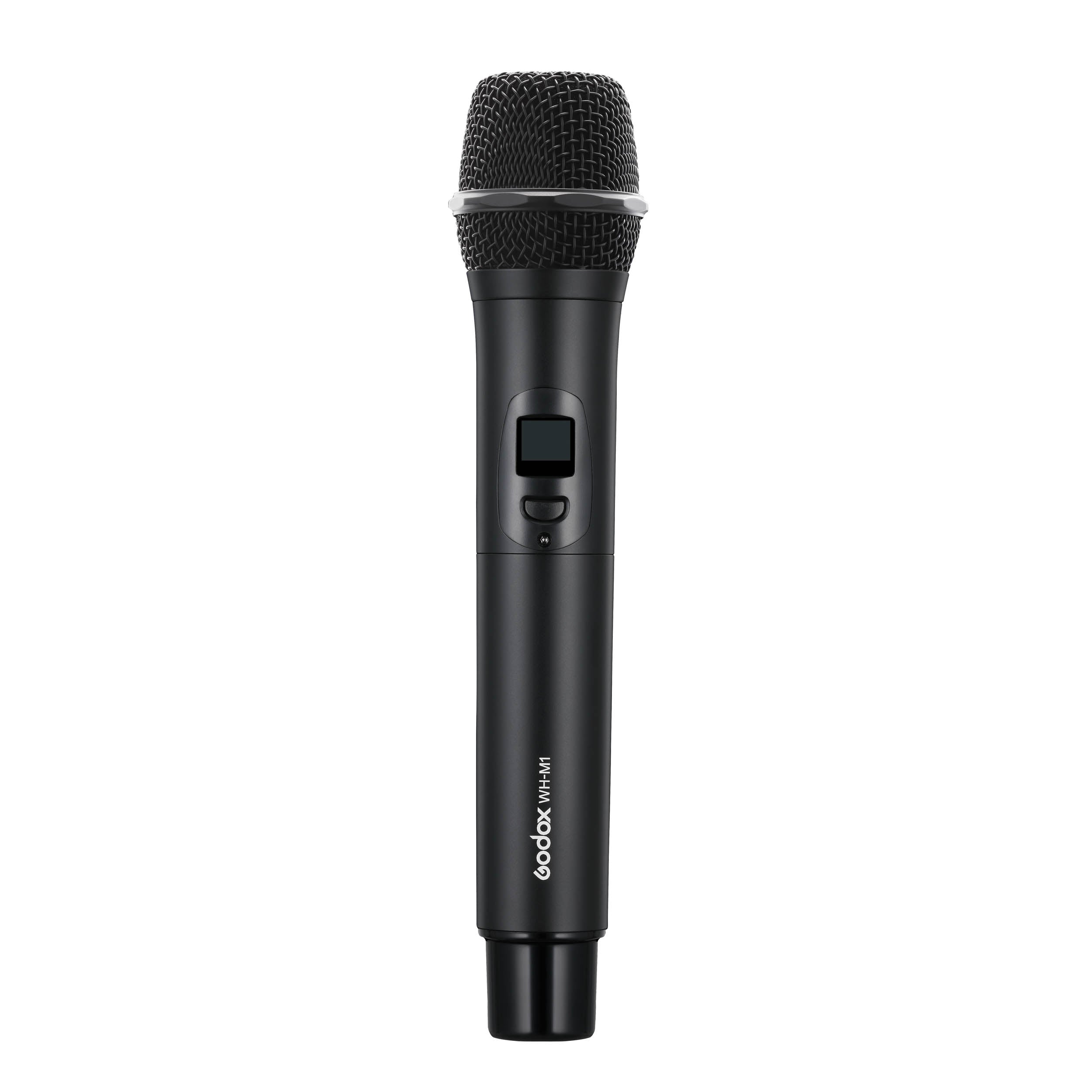 WH M1 Cordless UHF Handheld Microphone (WMic S1) - Professional Wireless Mic for Karaoke, Public Speaking & Live Performances - Ideal for Home, Church & Stage Use