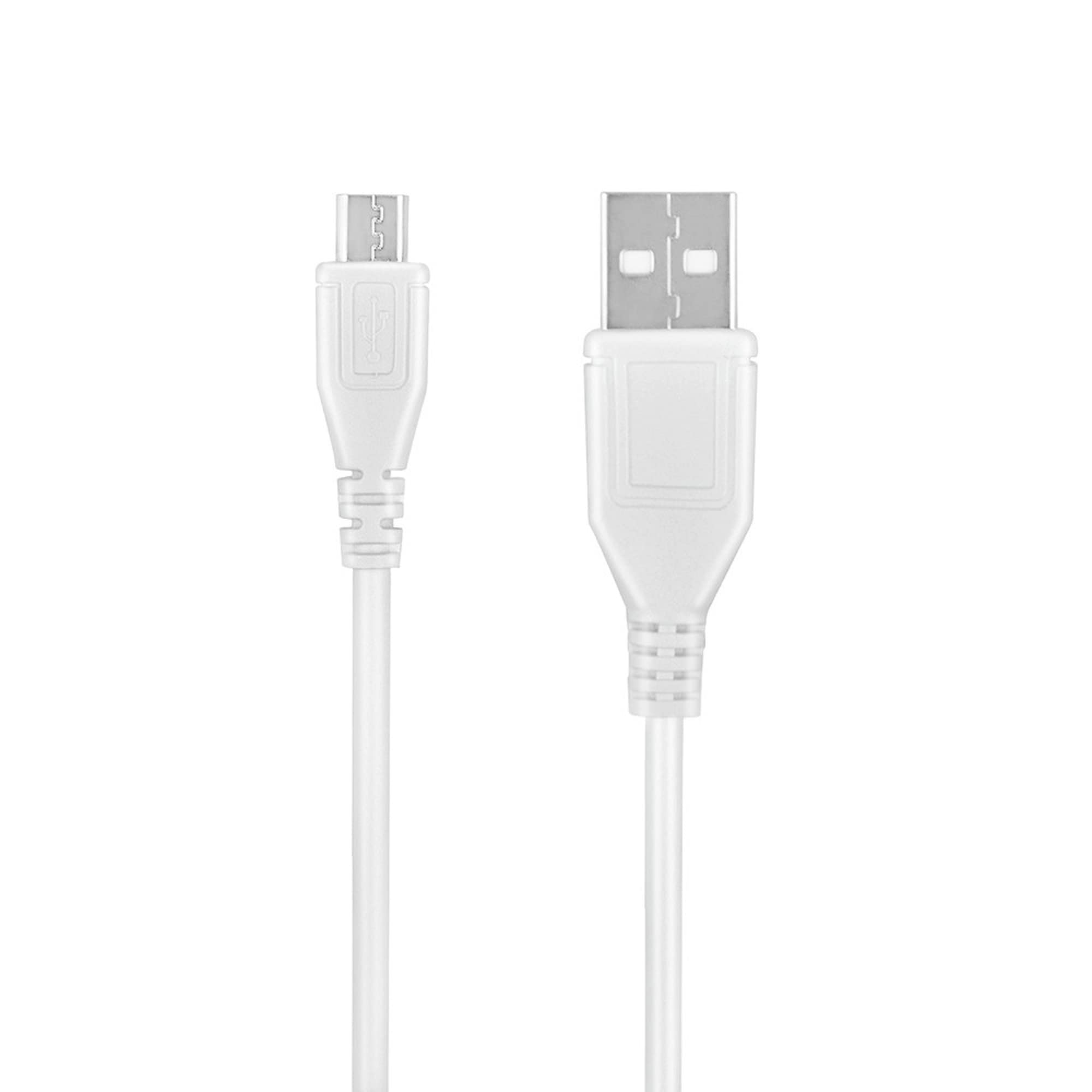 5ft White Micro USB Cable - High-Speed Data Sync & Charging Cord for LG Electronics SDT-500 Media Dock Station - Perfect for Home, Office & Travel Charging Needs