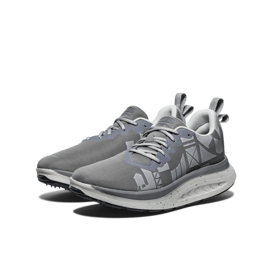 Men's WK400 Walking Shoes by Engineered Garments - Lightweight Alloy/Steel Grey Sneakers for Walking, Running & Casual Wear | Perfect for Outdoor Activities, Gym Workouts & Daily Comfort