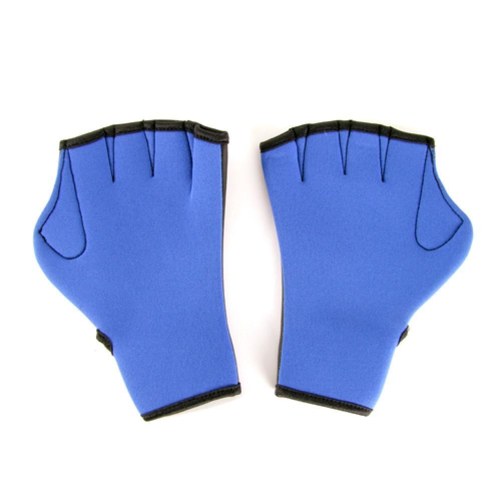 66Fit Aqua Swim Gloves - Water Resistance Training Gloves for Swimming, Snorkeling & Scuba Diving - Enhance Grip & Performance in Pool, Ocean & Open Water Workouts
